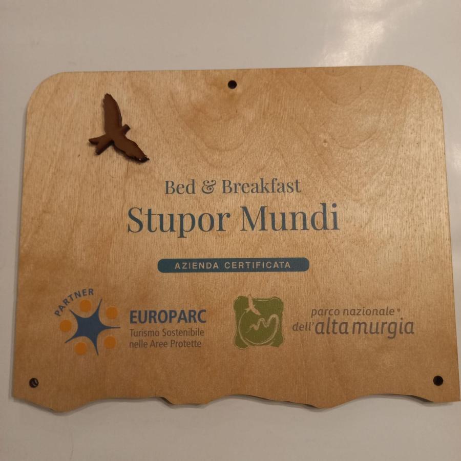 B&B Stupor Mundi Альтамура Экстерьер фото